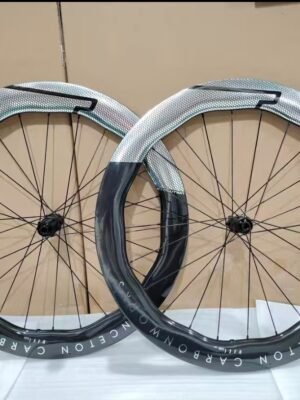 Princeton Silver Rim Carbon Fiber Wheelset