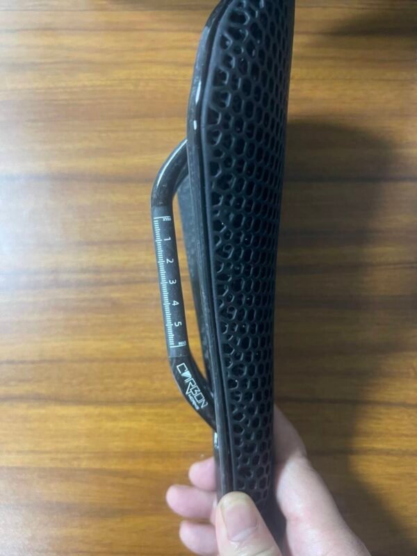 Ultra-light carbon fiber 3D printed seat cushion, [support DIY]
