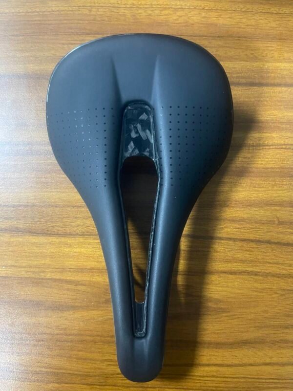 Ultra-light carbon fiber mountain road bicycle seat cushion, high elastic eva filling, [support DIY]