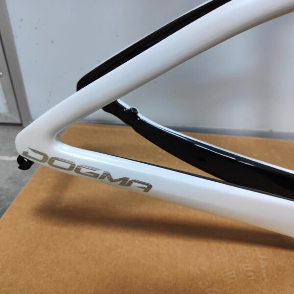 The last model of the pinarello F frame and DTswiss carbon fiber wheels