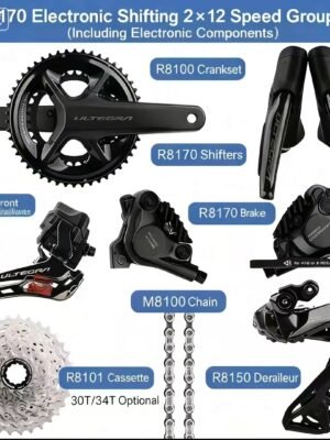 SHIMANO UT large set R8170 electric change kit road bike 12-speed electronic speed oil disc large set