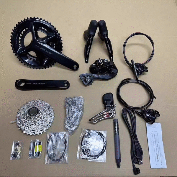 SHIMANO R7170 Di2【Electronic Shift】Big Kit, Road Bike 2*12 Speed ​​Oil Disc Brake 105