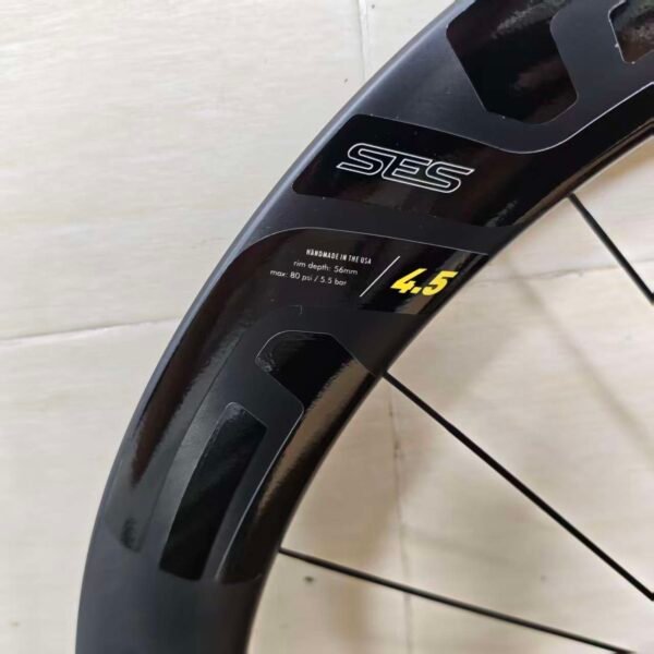 ENVE carbon fiber wheelset SES aero series road bike disc brake open tubeless tire carbon wheels